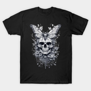 creative skull illustration T-Shirt